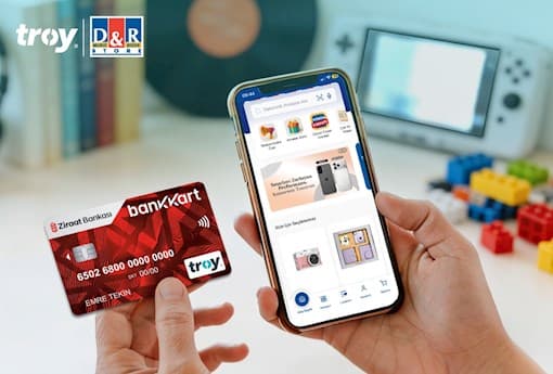 TROY Logolu Bankkart'ınıza D&R'da 1.000 TL'ye Varan İndirim
