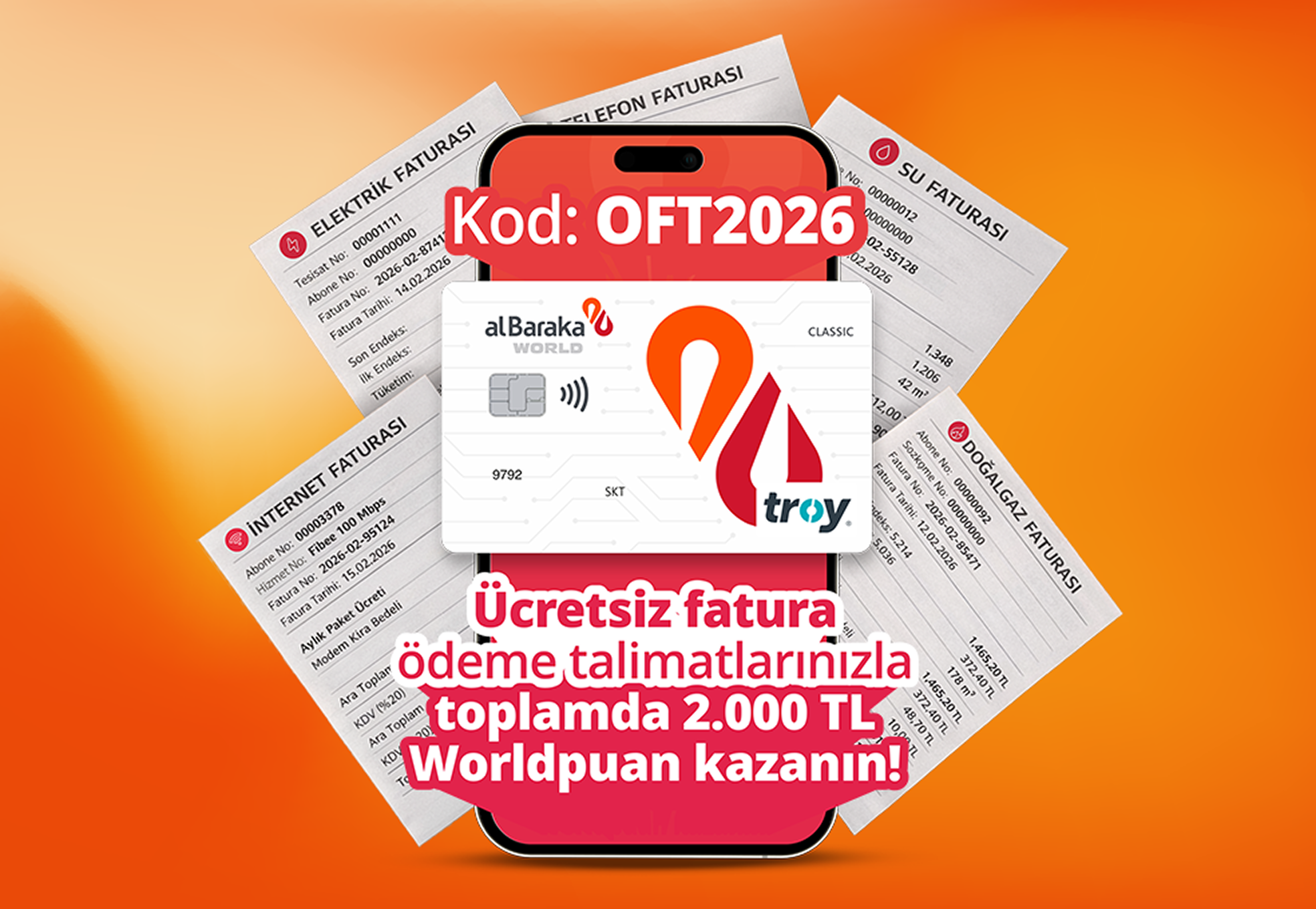 Mayıs Ayına Özel Fatura Kampanyası
