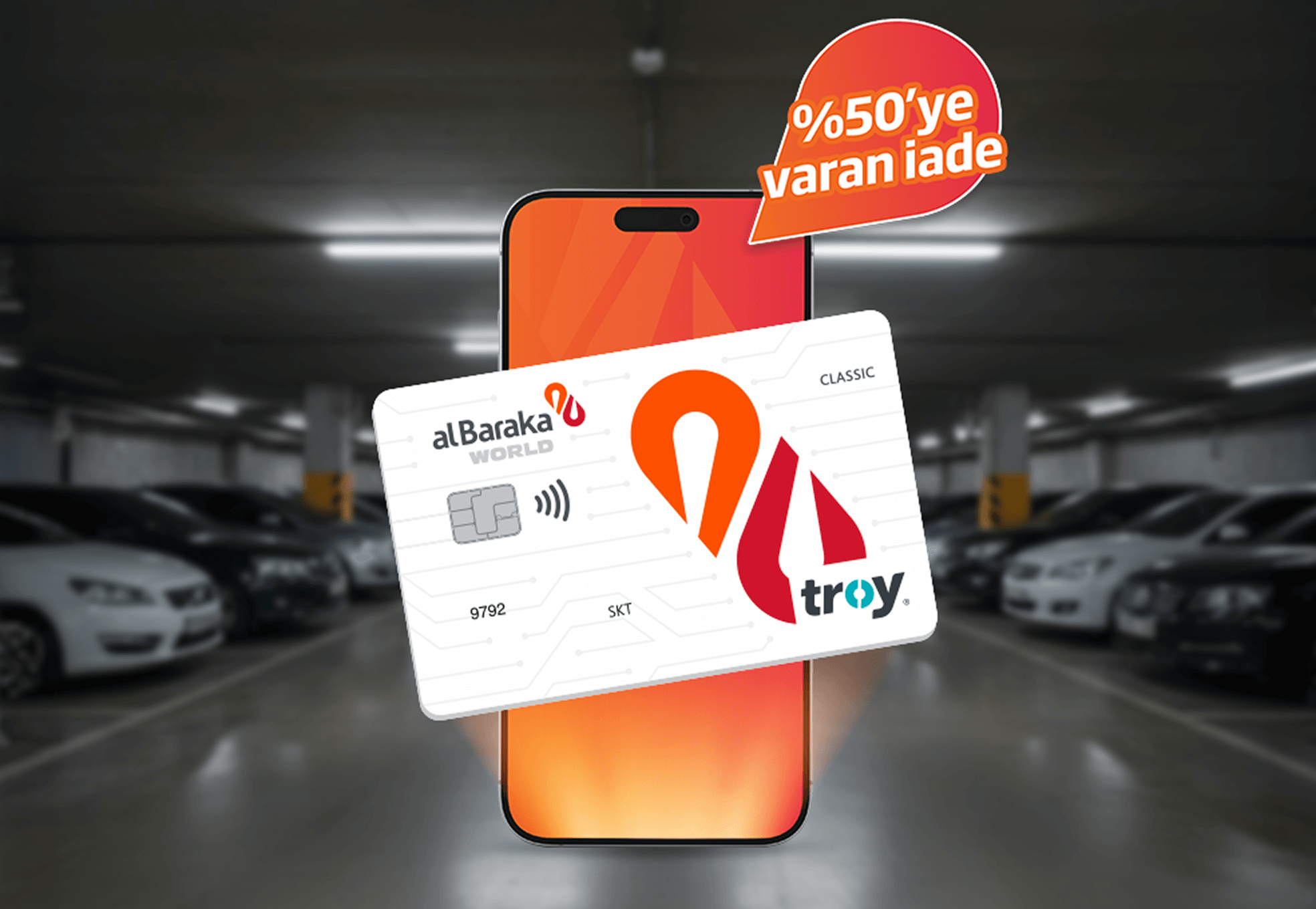 Otopark ve Vale Harcamalarınıza %50 İade Albaraka’da! | Albaraka Türk