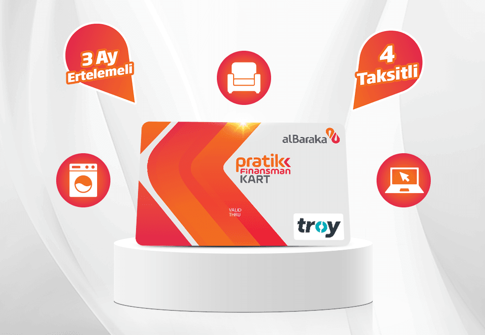 Dijital Müşterilere Özel Pratik Finansman Kart