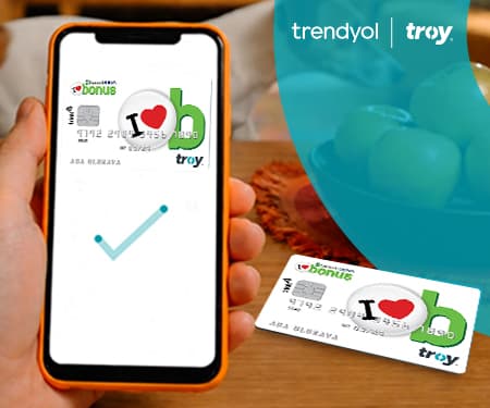 TROY kartını Trendyol'a kaydedenlere 300 TL indirim!