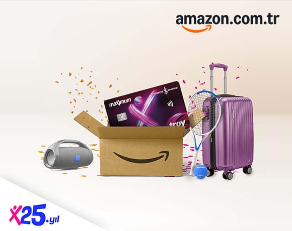 Amazon.com.tr'de Peşin Fiyatına 6 Taksit Fırsatı! | Türkiye İş Bankası A.Ş.