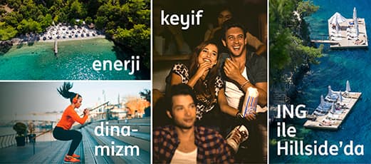Hillside'da ING'lilere özel avantajlar!