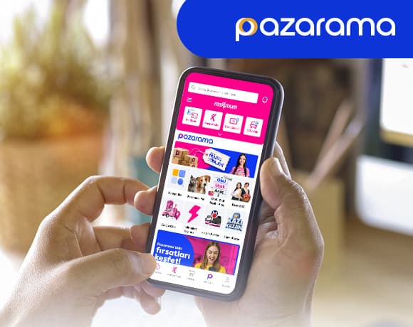 MaxiMillerinizi Maximum Mobil’deki Pazarama Online Alışveriş menüsünde kullanabilirsiniz! | Maximum