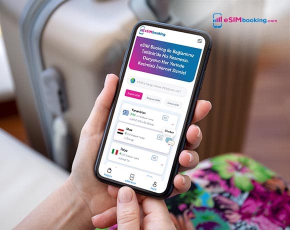 ESIM Booking’te Yapacağınız ESIM Ödemelerinde % 40 İndirim Fırsatı! | Türkiye İş Bankası A.Ş.