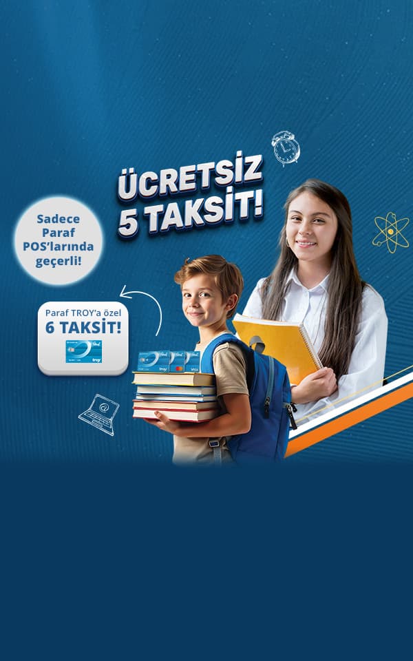 Peşin Okul Ödemelerinize Paraf POS'larında Geçerli Ücretsiz 6 Aya Varan Taksit Kampanyası