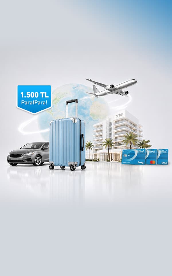 # Yurt Dışı Online Seyahat Alışverişlerinize 1.500 TL ParafPara