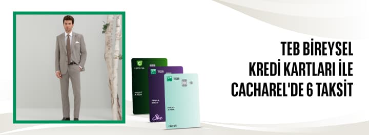 Cacharel'de 6 Taksit!
