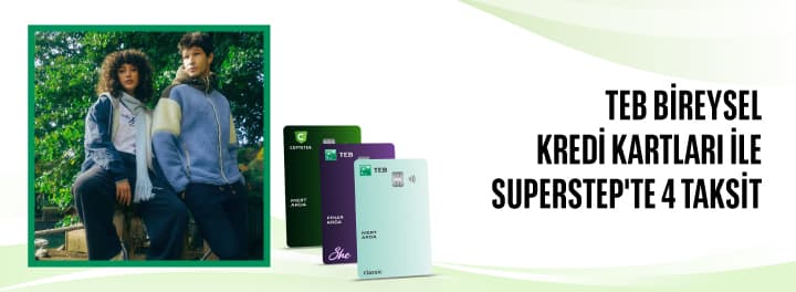Superstep'te 4 Taksit!